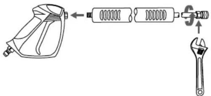 Simpson IR3040012B - Assemble the spray gun - 1