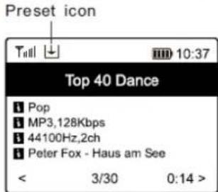 Audizio Lucca - Preseleccionar una emisora - 1