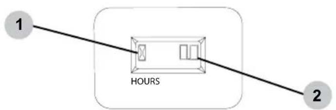 Simpson ALIR3040012B - HOUR METER - 1