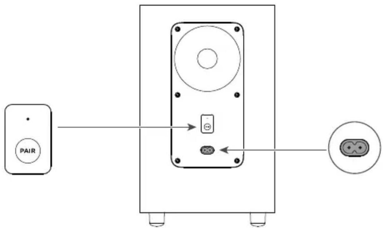 TCL S55H - Généralité du caisson de basses sans fil - 1