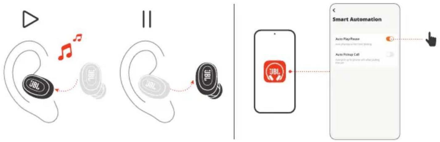 JBL Live Buds 3 - AUTO PLAY/PAUSE - 2
