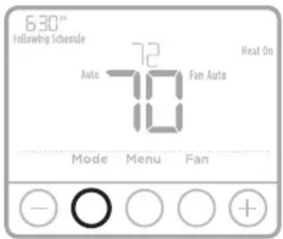 HONEYWELL T4 Pro TH4110U2005 - Configuraciones de funcionamiento del sistema - 1