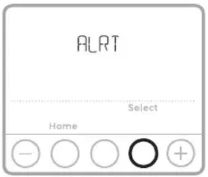 HONEYWELL T4 Pro TH4110U2005 - Snoozing and Clearing Alerts or Reminders\* - 2