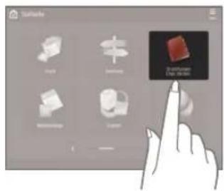 CANON imageRUNNER ADVANCE C7580i III - Grundlegender Ablauf für die Registrierung von Zieladressen - 1