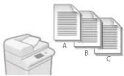 CANON imageRUNNER ADVANCE C7580i III - Finishing (Collate) - 1