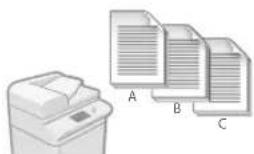 CANON imageRUNNER ADVANCE C7580i III - Acabado (Clasificar) - 1