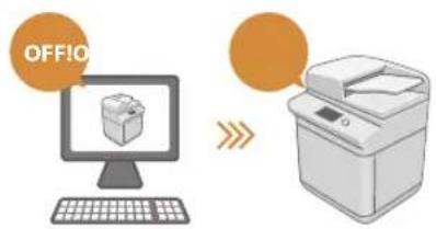 CANON imageRUNNER ADVANCE C7580i III - Change Machine Settings Remotely from Your Computer - 1
