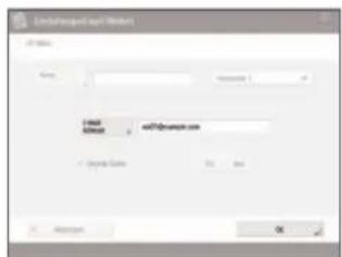 CANON imageRUNNER ADVANCE C7580i III - Grundlegender Ablauf für die Registrierung von Zieladressen - 4