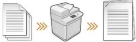 CANON imageRUNNER ADVANCE C7580i III - Reorganization de documents con grapas - 1