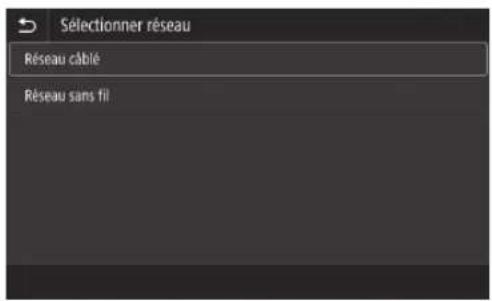 CANON WG7550Z - Etape 2 Connexion à un réseau filaire/sans fil Connexion par réseau filaire - 3