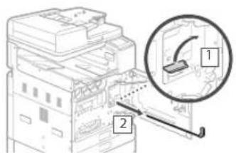 CANON WG7550Z - Remova os materiais de embalagem de dentro da máquina - 4