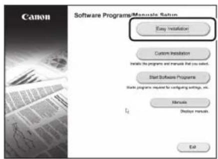 CANON WG7550Z - Installazione del software - 2