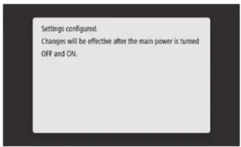 CANON WG7550Z - Setting an IPv4 address - 7