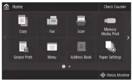 CANON WG7550Z - Configurazione delle Impostazioni del fax (WG7550Z/WG7550F) - 1
