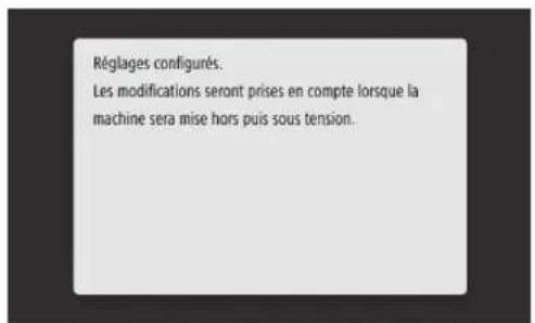 CANON WG7550Z - Redémarrez l'appareil. - 1