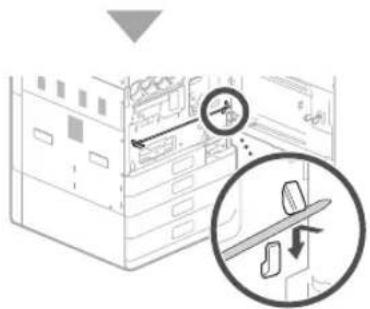 CANON WG7550Z - Conservazione della bacchetta di blocco testina di stampa. - 2