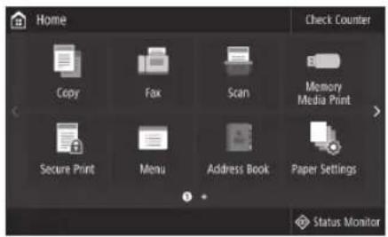 CANON WG7550Z - Konfigurieren der Faxeinstellungen (WG7550Z/WG7550F) - 1