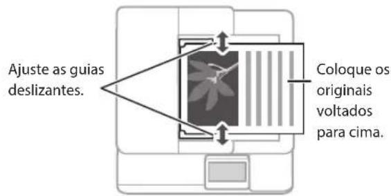 CANON WG7550Z - Posicionamento dos originais - 4