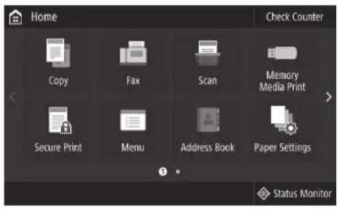 CANON WG7550Z - Passo 3 Impostare un indirizzo IP fisso Impostazione di un indirizzo IPv4 - 1