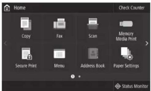 CANON WG7550Z - Etapa 2 Conecte-se a uma LAN com fio/LAN sem fio Conexão através de LAN com fio - 1