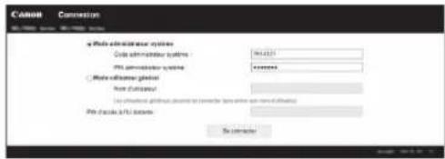 CANON WG7550Z - Utilisation d'un serveur proxy - 1