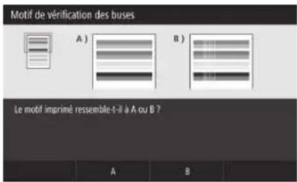 CANON WG7550Z - Appuyez sur  et imprimez un motif. - 2