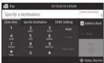 CANON WG7550Z - Useful fax functions - 2