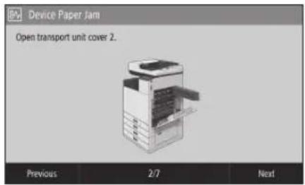 CANON WG7550Z - Ocorreu um atolamento de papel - 1