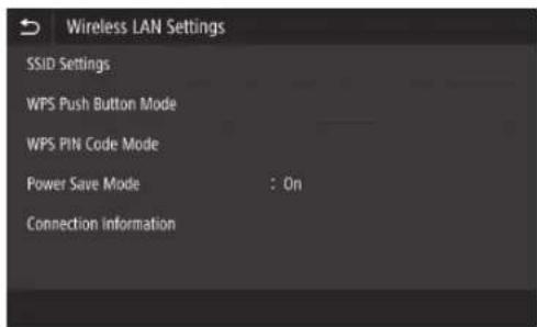 CANON WG7550Z - Conexão através de LAN sem fio - 6