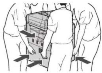 CANON WG7550Z - ▲Transporting the Machine - 7