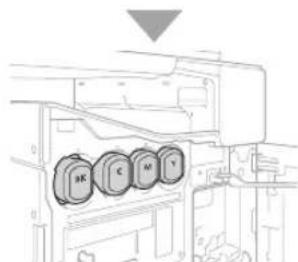 CANON WG7550Z - Installation des cartouches d'encre - 6