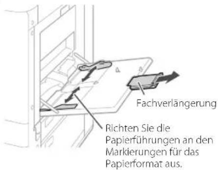 CANON WG7550Z - Einlegen von Papier in die Mehrzweckfach - 2