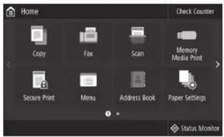 CANON WG7550Z - Configuring Fax Settings (WG7550Z/WG7550F) - 1