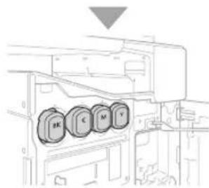 CANON WG7550Z - Instale os cartuchos de tinta - 6