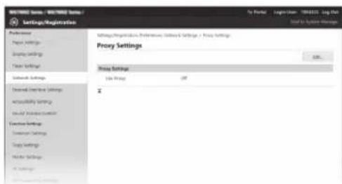 CANON WG7550Z - To use a proxy server - 3