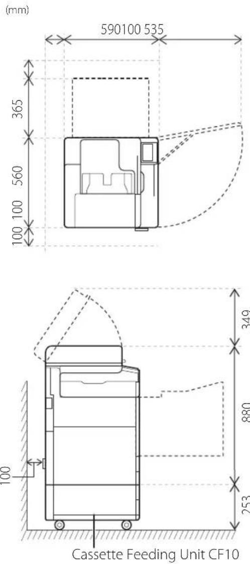 CANON WG7550Z - Installing the Machine - 4