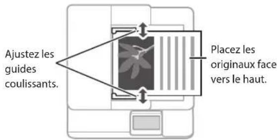 CANON WG7550Z - Positionnement des originaux - 4