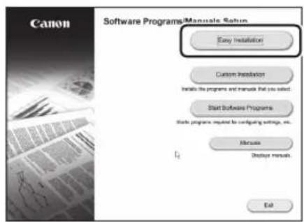 CANON WG7550Z - De software installeren - 2