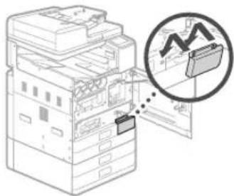 CANON WG7550Z - Bevestig de handgreepkap. - 1