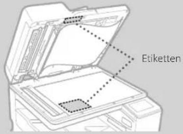 CANON WG7550Z - Reinigen der Scanbereiche des Dokumenteneinzugs - 1