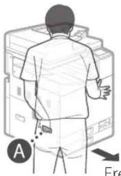 CANON WG7550Z - Mover a máquina - 3
