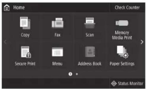 CANON WG7550Z - Passo 2 Connessione a una LAN cablata/wireless Connessione tramite LAN cablata - 1