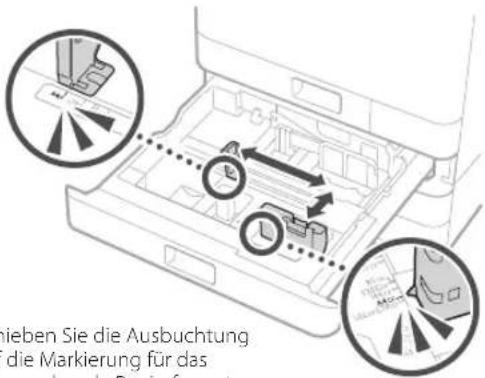CANON WG7550Z - Einlegen von Papier in die Papierkassette - 2