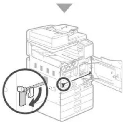 CANON WG7550Z - Conservazione della bacchetta di blocco testina di stampa. - 3