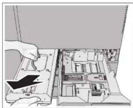 CANON imageRUNNER ADVANCE C3320i - Rimuovere il serbatoio del toner di scarto. - 1