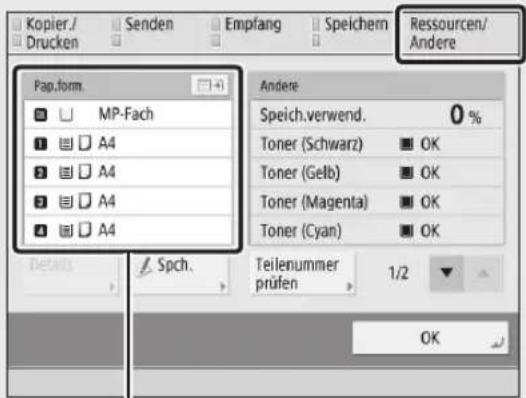 CANON imageRUNNER ADVANCE C3320i - HINWEIS - 1