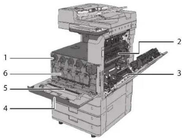 CANON imageRUNNER ADVANCE C3320i - Innenansicht - 1