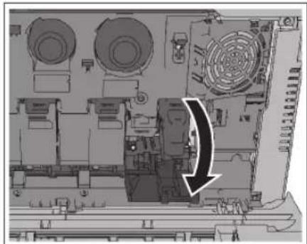 CANON imageRUNNER ADVANCE C3320i - Abra la tapa de la unidad de tiempo. - 1