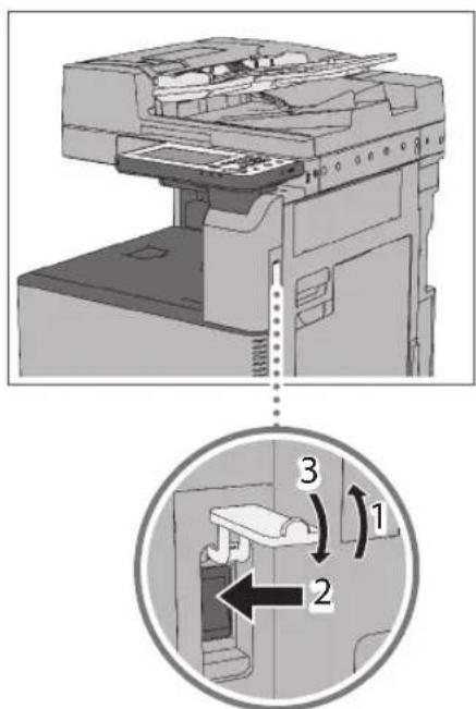 CANON imageRUNNER ADVANCE C3320i - Pulse el interruptor a la posicion "I" para encender el equipo. - 1