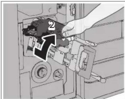 CANON imageRUNNER ADVANCE C3320i - Ziehen Sie die Sattelhefteinheit heraus. - 2